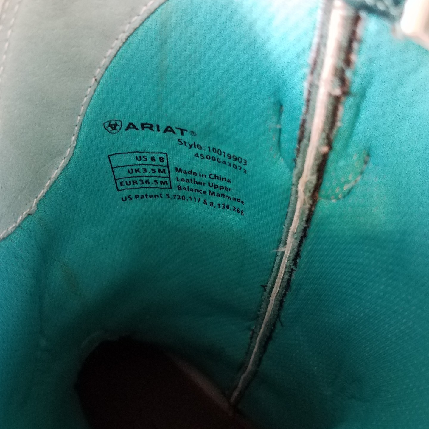 Ariat Women Quickdraw VentTEK Gingersnap Turquoise Western Cowgirl Boots Boots Boots Size 6B 115c0b Ariat Women Quickdraw VentTEK Gingersnap Turquoise Western Cowgirl Boots Boots Boots Size 6B 115c0b