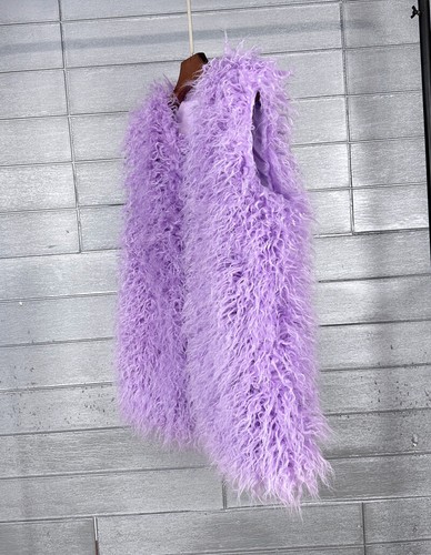 Womens Cardigan Shaggy Faux Fur Fleece Waistcoats Winter Gilet Jacket UK 2025 - Picture 56 of 80