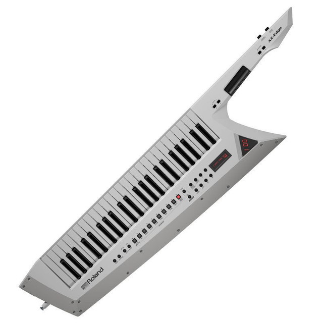 *Floor Model* Roland AX-Edge W Keytar 49 Key Synth Free International Shipping