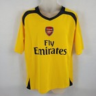 London Arsenal Soccer Jersey FC Football Club Emirates Maxima SS Shirt Mens M