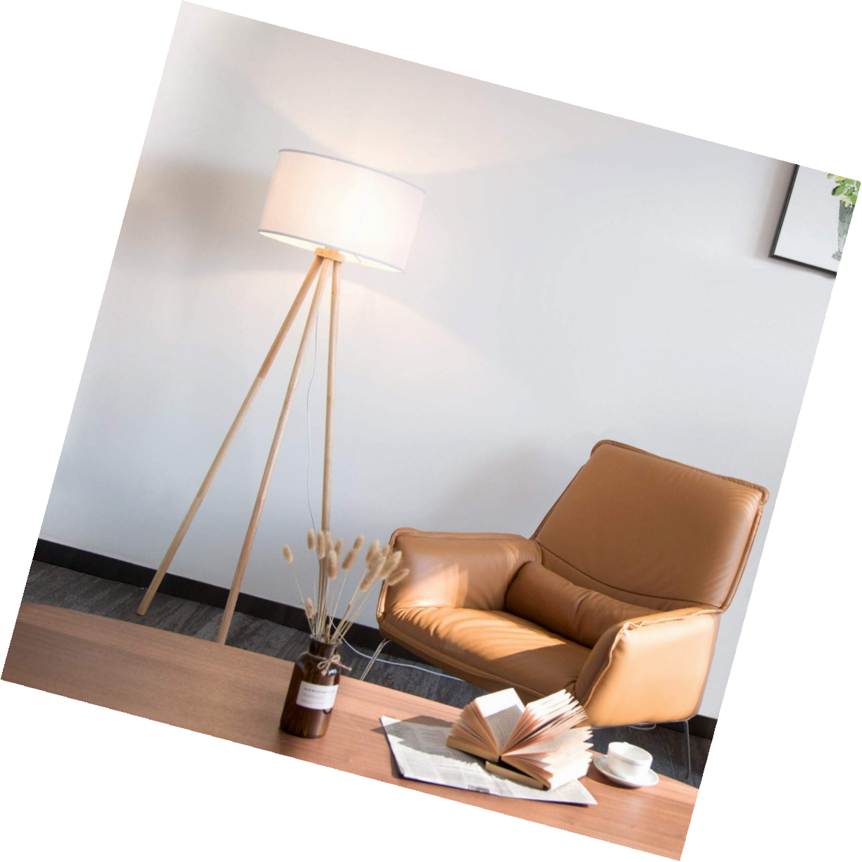 Tomons Lampadaire Sur Pied Salon LED en Bois Bois en à Trépied Blanc Protection Des Yeux fe6b02 Tomons Lampadaire Sur Pied Salon LED en Bois Bois en à Trépied Blanc Protection Des Yeux fe6b02