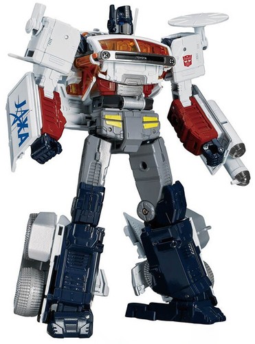 Transformers Optimus Prime Toyota JAXA x Lunar Cruiser Prime exclusivo 7" INSTOC - Imagen 4 de 7