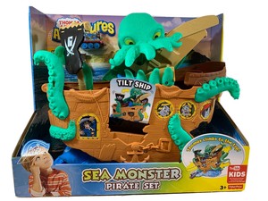 thomas & friends adventures sea monster pirate set