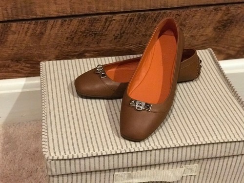 Hermes Liberty Ballet Flats