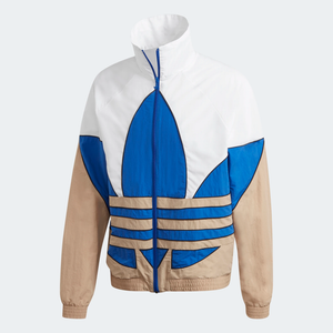 adidas blue trefoil jacket