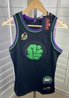 Lids Exclusive The Hulk Marvel 60th Anniversary Embroidered Jersey, Youth L, NWT