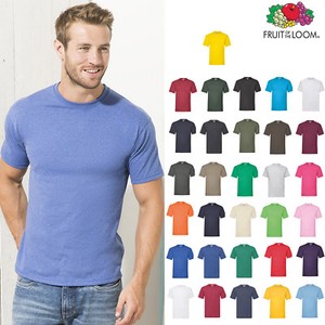 Fruit of The Loom T Shirts Short Sleeve 100/% Cotton Plain Tee Men Women