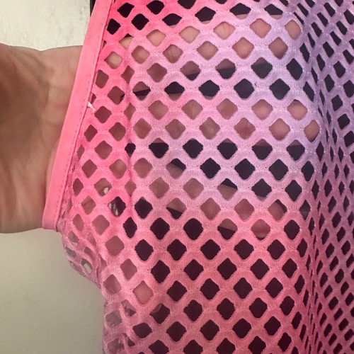 Ball Fishnet Tank Top XL Gently worn 95% polyester / 5% spandex open mesh - Picture 2 of 3