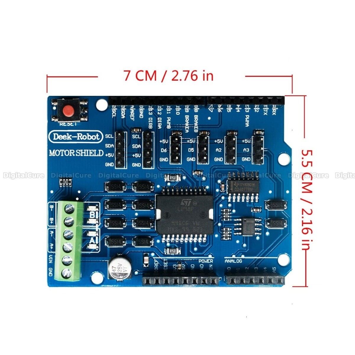 Arduino Motor Shield Rev3 Example - Infoupdate.org
