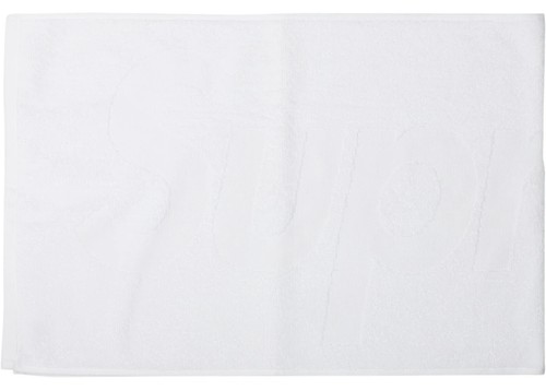 Supreme Terry Logo Hand Towel White - Picture 3 of 3