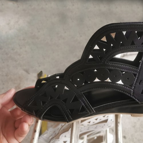 1 Pair Leisure Sandals Vintage Walking Women Summer Leisure Shoes Anti-slip - Picture 2 of 11