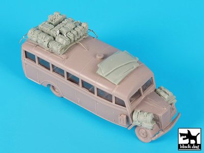 Roden Black Dog 1/72 Opel Blitz 3.6-47 Omnibus W39 Accessories WWII T72102 Roden Black Dog 1/72 Opel Blitz 3.6-47 Omnibus W39 Accessories WWII T72102