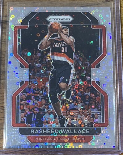 Rasheed Wallace 2021-22 Panini Prizm Fast Break Silver Prizm