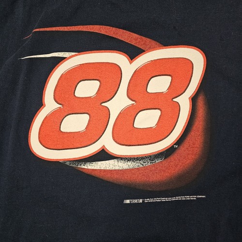 Vintage Dale Jarret Tshirt Mens XXL Racing Nascar Ford Y2K Streetwear Skater - 第 5/10 張圖片