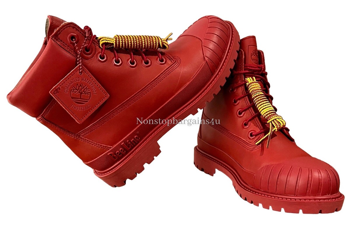 Red Timberland\'s Size 6.5 Timberland Kids main image 2