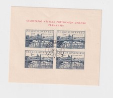 (cz)1950 Sc 434a,yvert 15 ,sheet,used,Praha      v2315