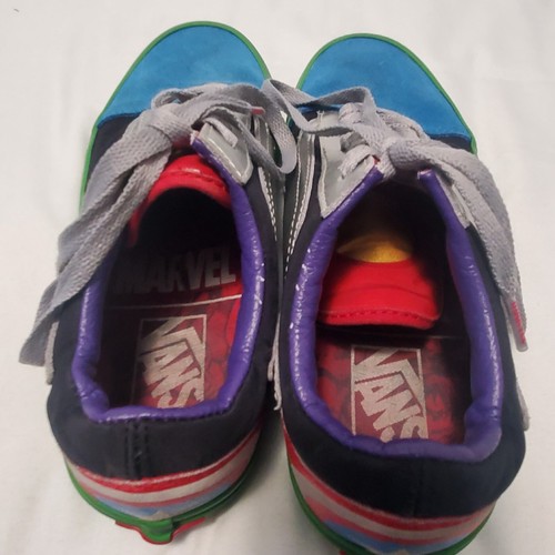 Vans Old Skool Avengers Hulk Iron Man Captain America Damen 6,5 Herren 5 - Bild 7 von 9