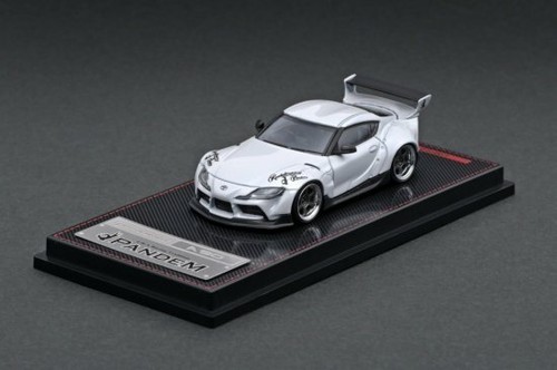 IG2333 Encendido Modelo 1:64 PANDEM Supra (A90) Blanco Perla - Imagen 2 de 3