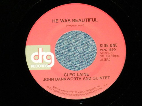 CLEO LAIN Japan 1987 NM 7"45 HE WAS BEAUTIFUL - Imagen 6 de 6