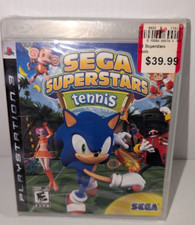 Sega Superstars Tennis (Sony PlayStation 3, 2008) Brand New Factory Sealed, Read