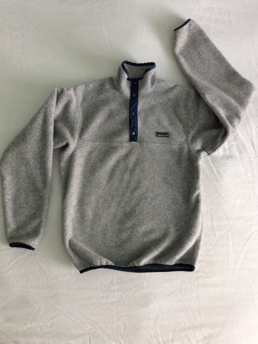 Rare Patagonia Snap-T From 1985 (style:25541) Gray Sz M | eBay Rare Patagonia Snap-T From 1985 (style:25541) Gray Sz M | eBay