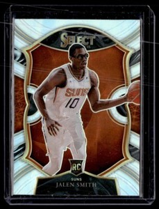 2020-21 Panini Select Jalen Smith Silver Prizm Concourse RC #70 Phoenix Suns