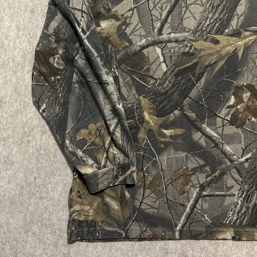 Winchester Mens XL Camo Long Sleeve Shirt REALTREE HARDWOOD Rugged Sportsman - Picture 2 of 9