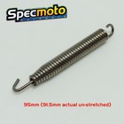 USA Ship. Pair (2) 95mm Motorcycle Dirt Bike ATV Exhaust Pipe Muffler Springs