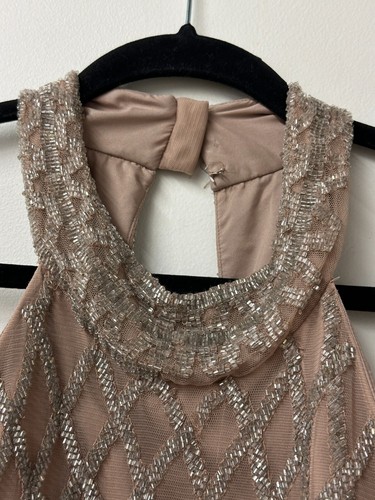 RACHEL GILBERT Aryel Gown Silver Size 12 AU | RRP 3,669.00 WITH DEFECTS - Picture 9 of 9