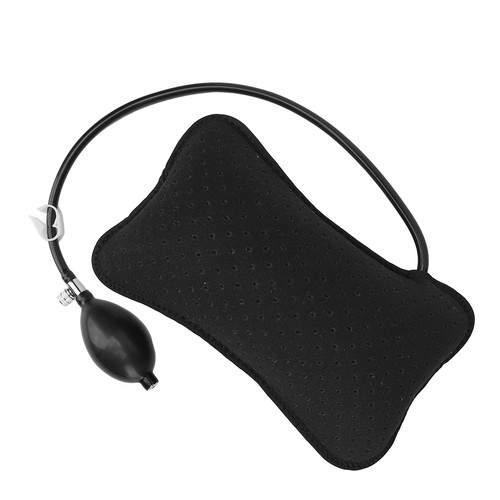 Cuscino Supporto Lombare Gonfiabile Manuale Tipo Pressa Regolabile Lombare - Foto 19 di 22