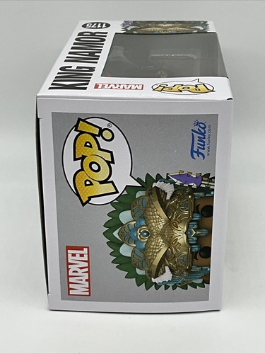 Funko Pop! Marvel #1175 Black Panther KING NAMOR Wakanda Forever IN STOCK - Picture 7 of 9