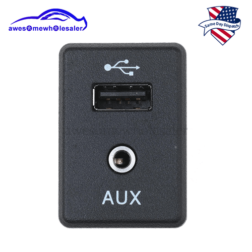 Conector auxiliar de audio puerto USB AUXILIAR 280234BA0B 795405004 para Nissan Altima Rogue - Imagen 4 de 6