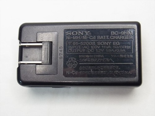 Batería de goma Sony BC-9HM Ni-MH Ni-Cd Cargador Walkman de Japón #39 - Imagen 2 de 8
