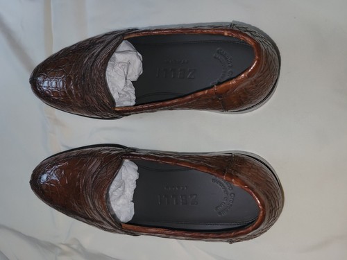 Zelli 190 Roma-Stil: 11-201 CGM Roma Krokodil Penny Halbschuh Größe 9M MRSP $ 1295 - Bild 7 von 21