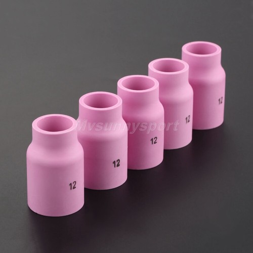 5×For WP-9/17/18/20/26 Torch TIG Welding Large Gas Lens Ceramic Cup 53N87 #12 - Picture 5 of 10
