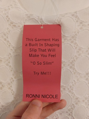Ronnie Nicole Dress Size 12 - Picture 3 of 6