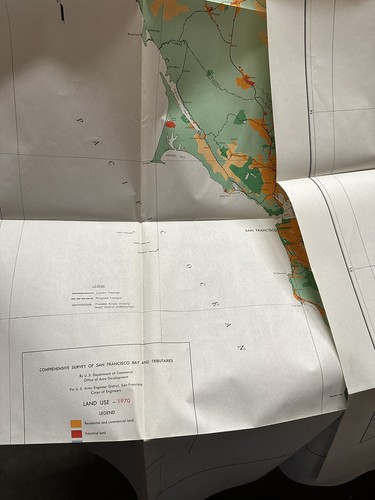 San Francisco Bay 19 MAPS U.S Corp Engineers 1960-2020 38" x 42" NEW - Picture 4 of 8