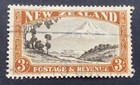 New Zealand Stamps 1935 Pictorials 3/- Mt Egmont - Fine Used