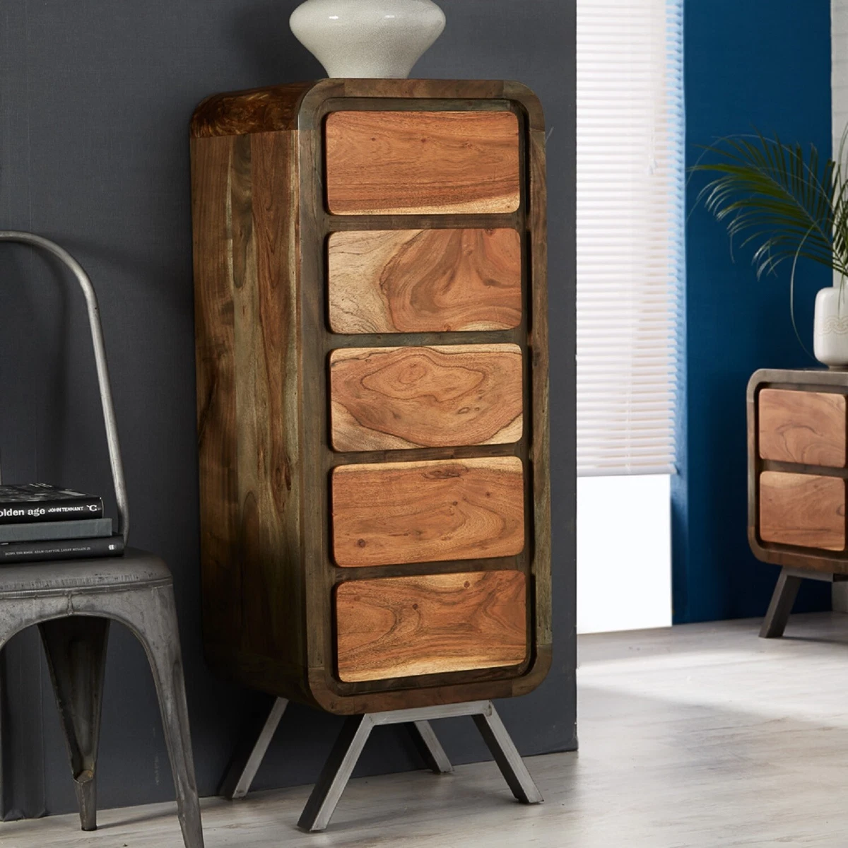 Modern wood 2024 chest of drawers