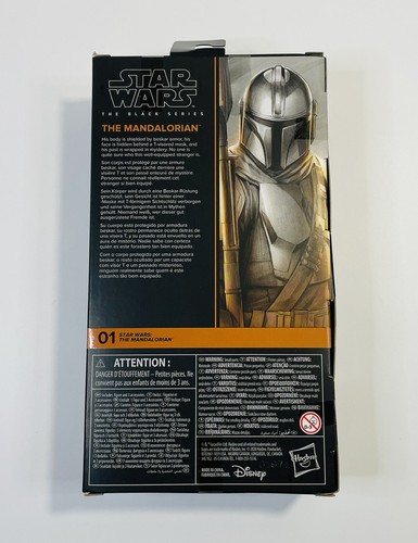 Star Wars Black Series The Mandalorian Beskar Armor 6 Inch Action Figure - Picture 2 of 2