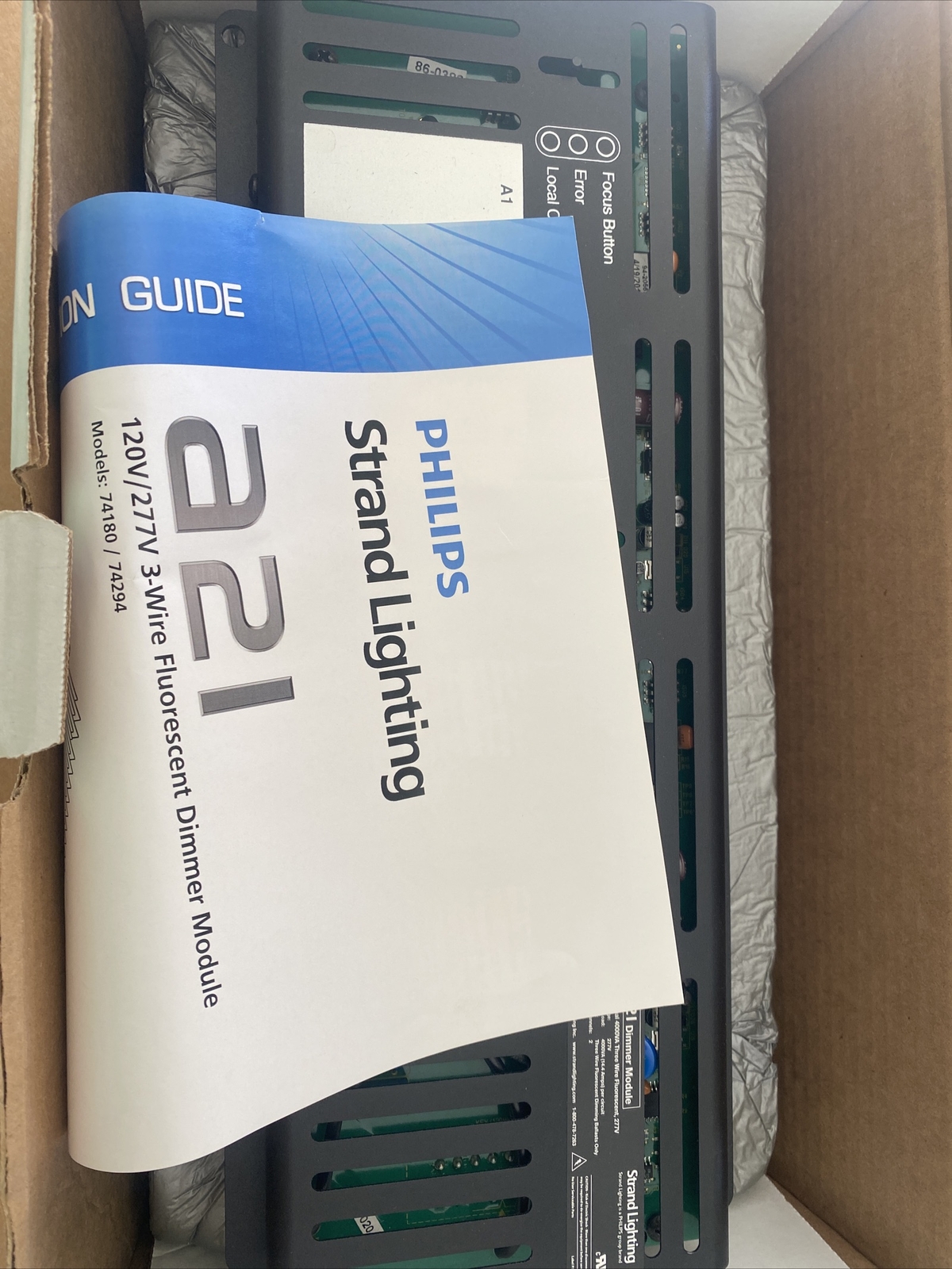 Phillips 74294 Strand Lighting Dimmer Module Flour NEW eBay