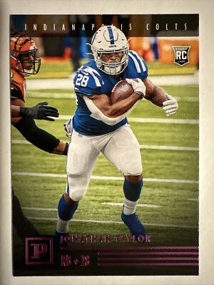 2020 Panini Chronicles #PA-12 Jonathan Taylor Panini Pink