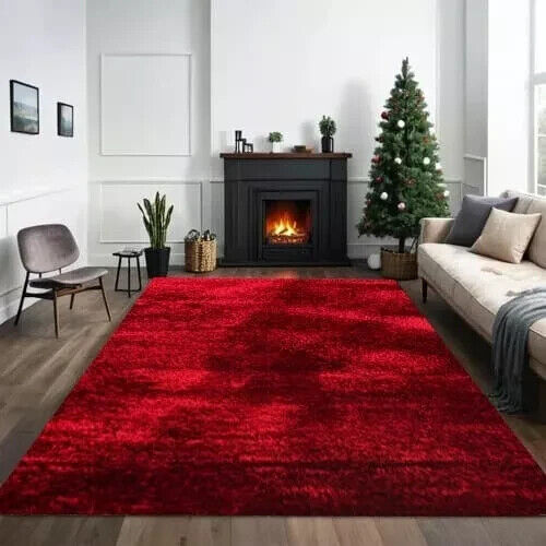 Large Shaggy Area Rugs For Living Room Hallway Runner Fluffy Bedroom Carpet Mats - Picture 6 of 96