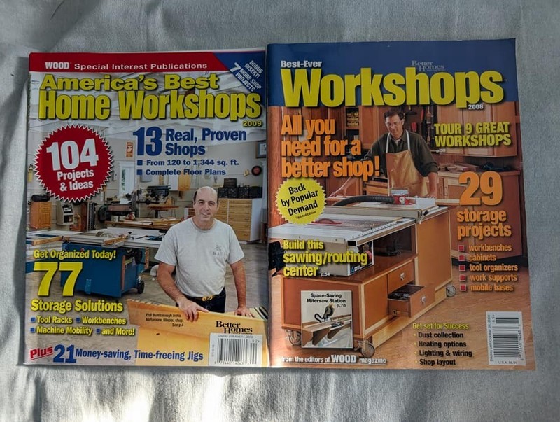 Lot 2 Best Ever Workshops 2008, 2009 Better Homes and Gardens / Wood Magazine