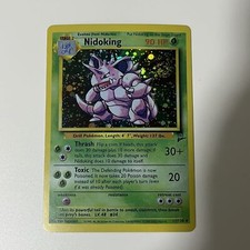 CUSTOM|Nidoking|Foil|English|DIY DisplayONLY BASE