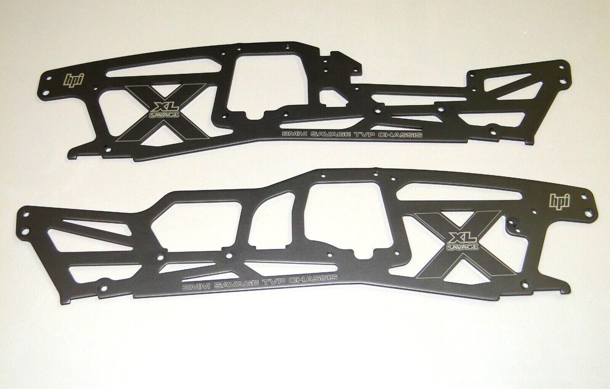 NEW HPI SAVAGE XL 5.9 RTR Chassis Main Set 3mm Left & Right