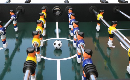 54"x 29.3"x33.9" Foosball Table Competition Soccer Table Game Arcade Game Table - Picture 8 of 11