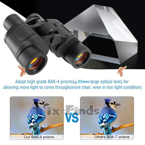 60x60 Military Zooming Powerful Night Vision Binoculars Skyscope Goggles Hunting - Picture 8 of 19