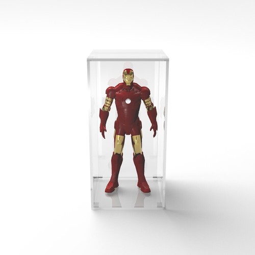 Teca 40x15 H variabile plexiglass trasparente per Modellismo e Lego - Foto 2 di 43