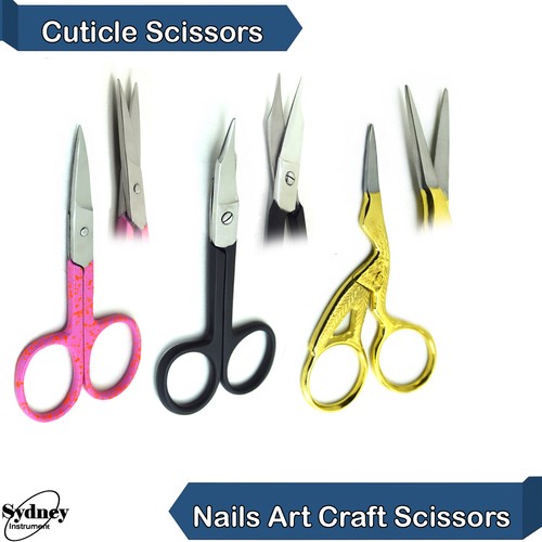 Cuticle Fancy Nail Scissor Baby Thick Nails Trimmer Manicure Pedicure Clippers - Picture 1 of 4